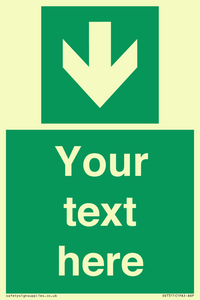 Custom Safe Condition Down arrow